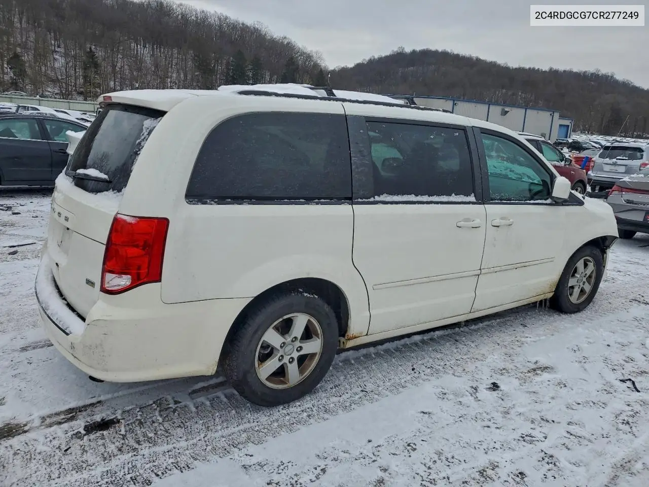 2C4RDGCG7CR277249 2012 Dodge Grand Caravan Sxt
