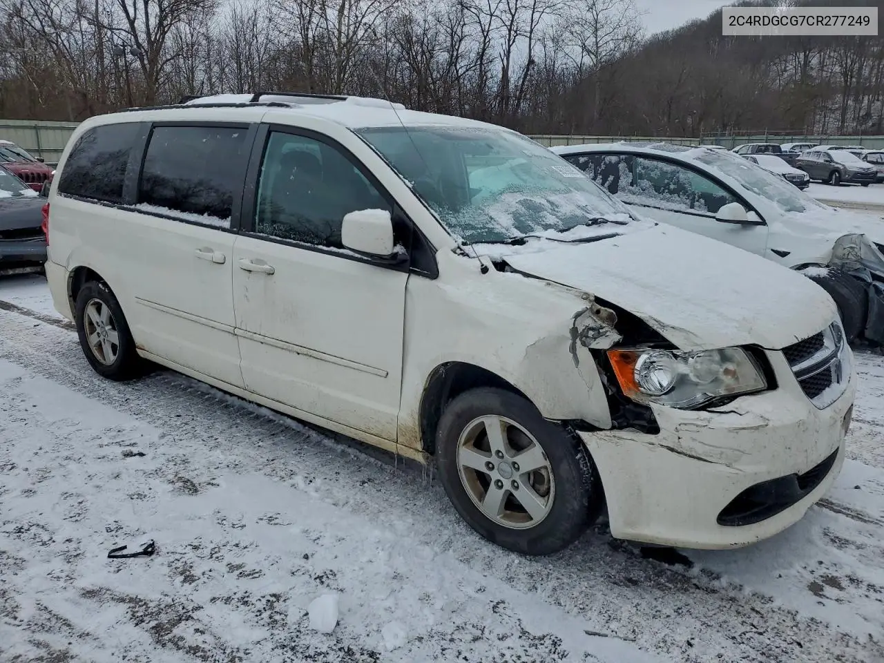 2C4RDGCG7CR277249 2012 Dodge Grand Caravan Sxt