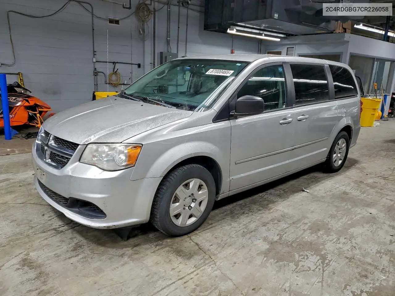 2C4RDGBG7CR226058 2012 Dodge Grand Caravan Se