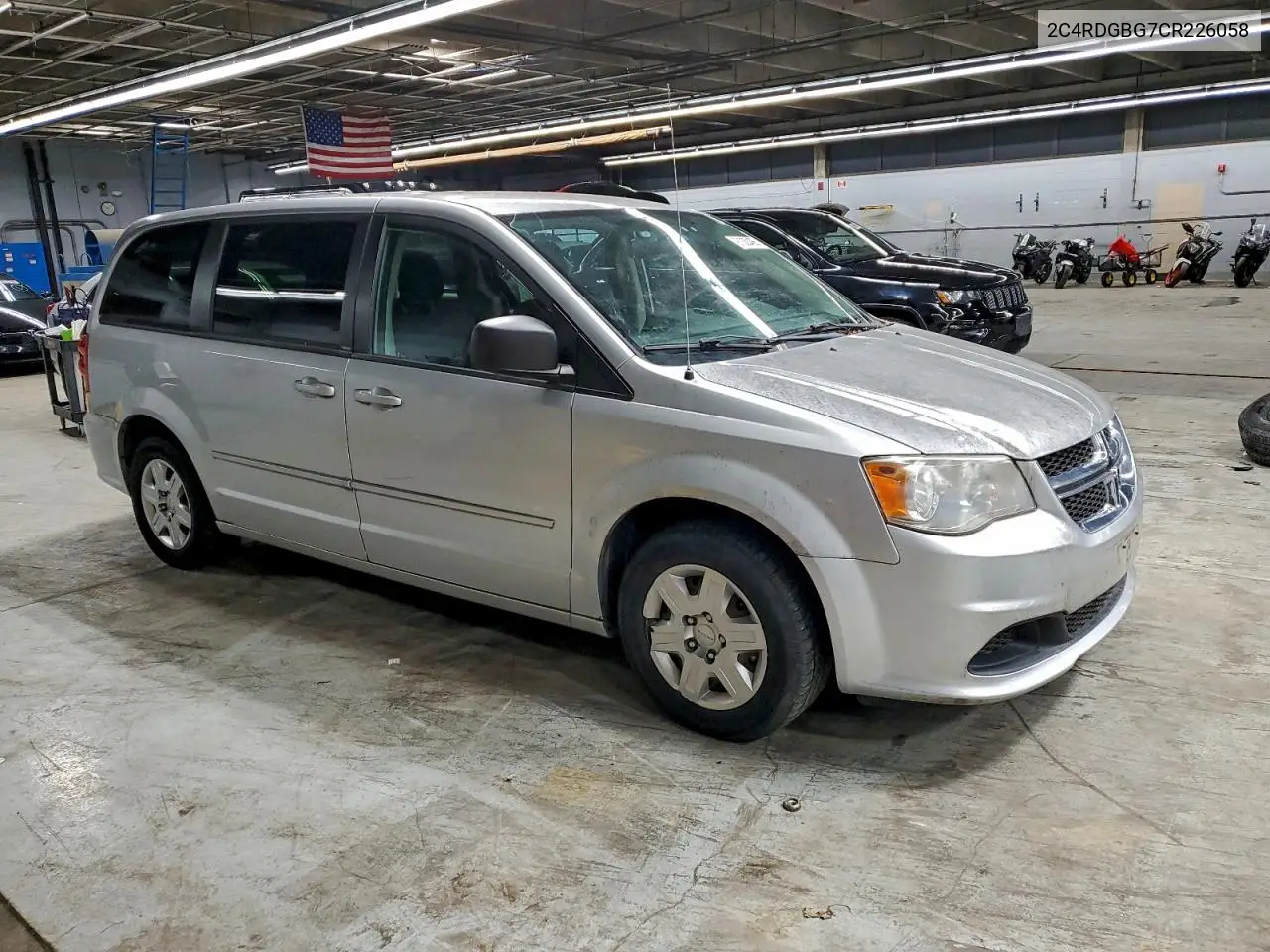 2C4RDGBG7CR226058 2012 Dodge Grand Caravan Se