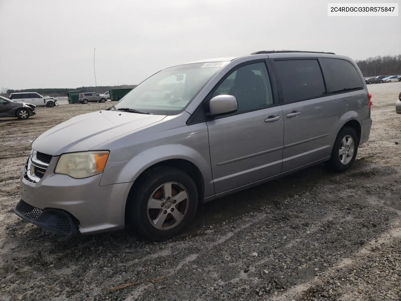 2C4RDGCG3DR575847 2013 Dodge Grand Caravan Sxt