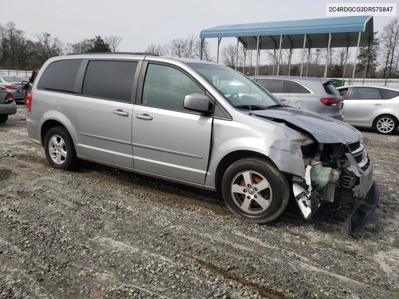 2C4RDGCG3DR575847 2013 Dodge Grand Caravan Sxt