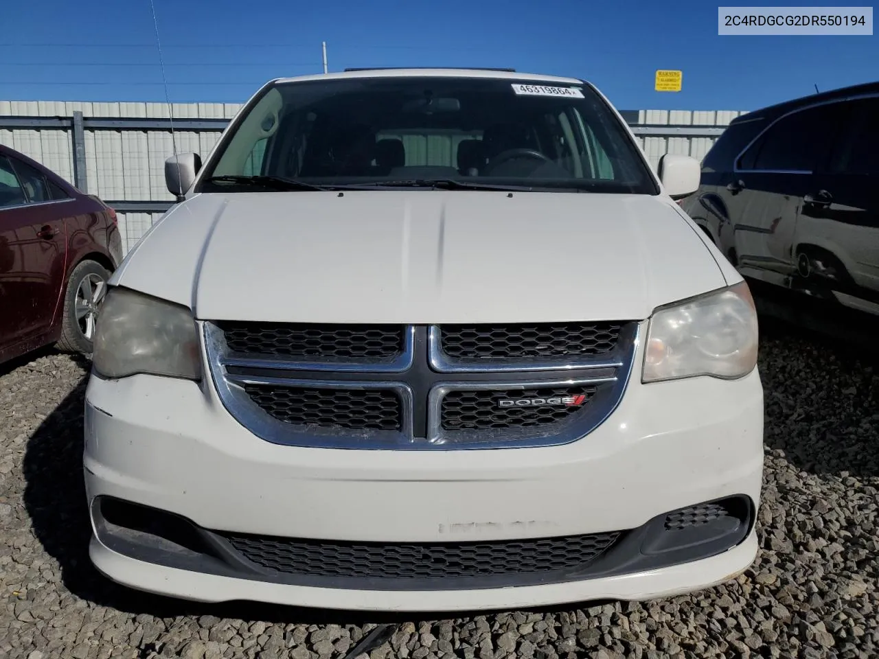 2013 Dodge Grand Caravan Sxt VIN: 2C4RDGCG2DR550194 Lot: 46319864