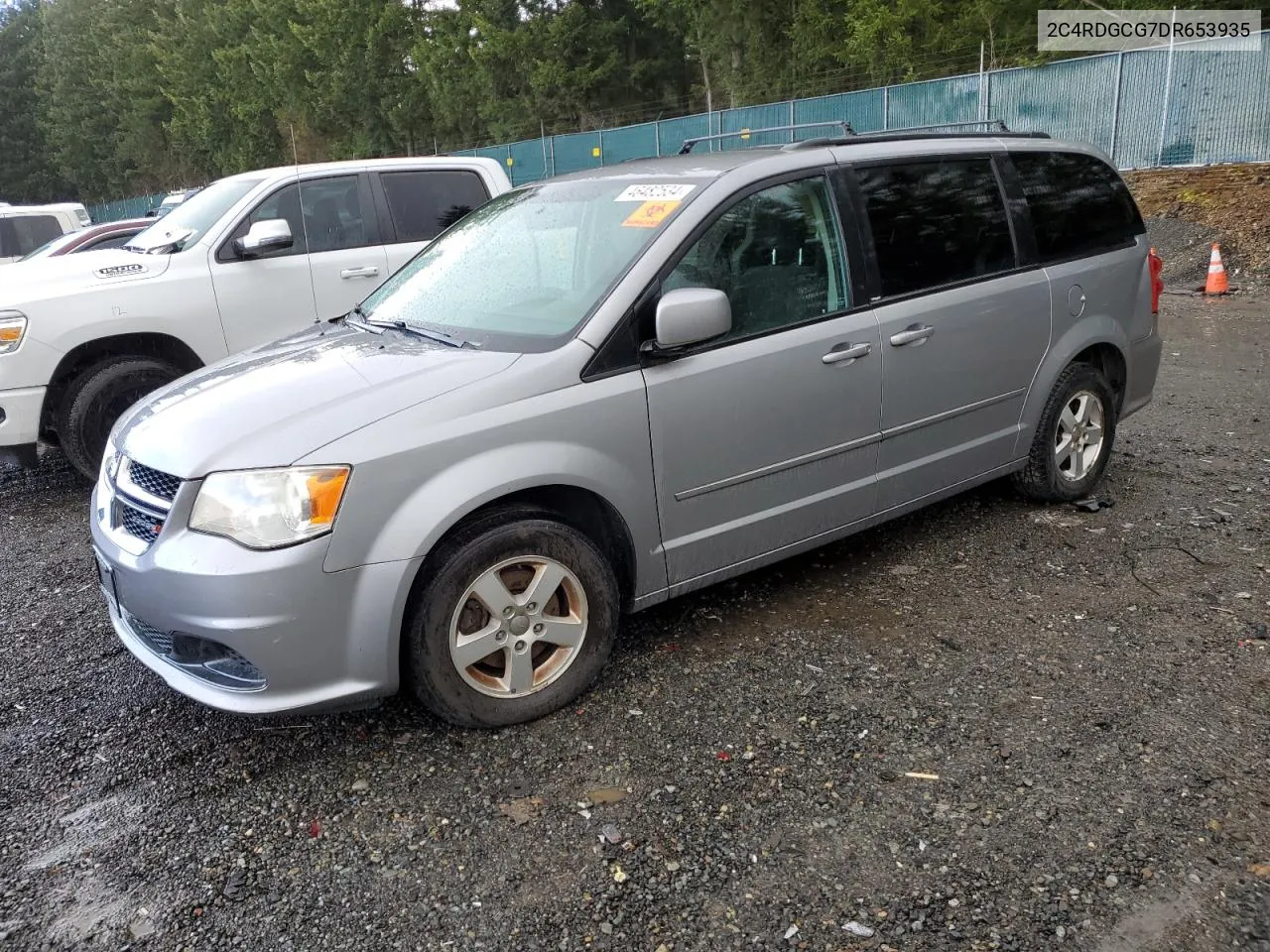 2013 Dodge Grand Caravan Sxt VIN: 2C4RDGCG7DR653935 Lot: 46482534