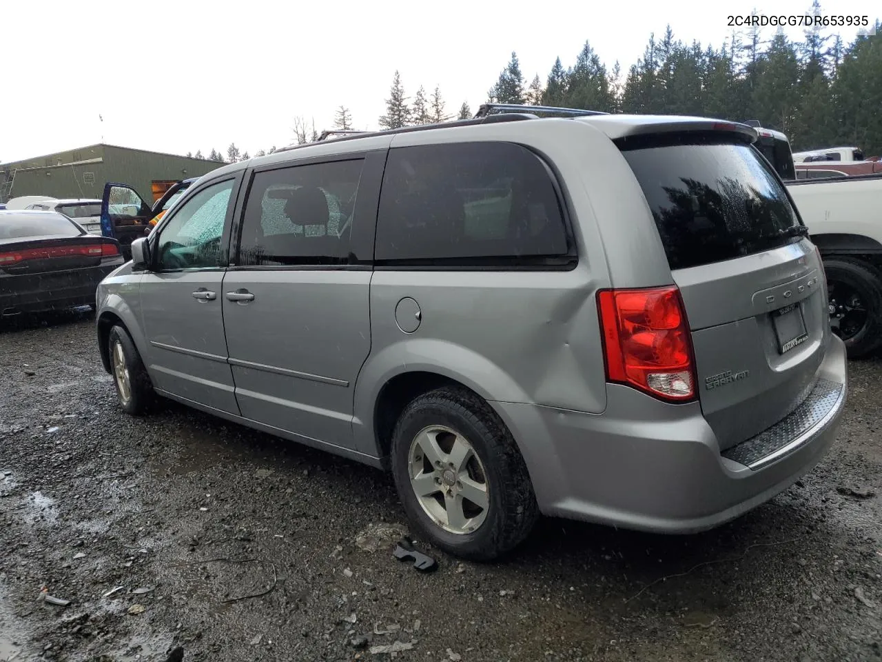 2013 Dodge Grand Caravan Sxt VIN: 2C4RDGCG7DR653935 Lot: 46482534