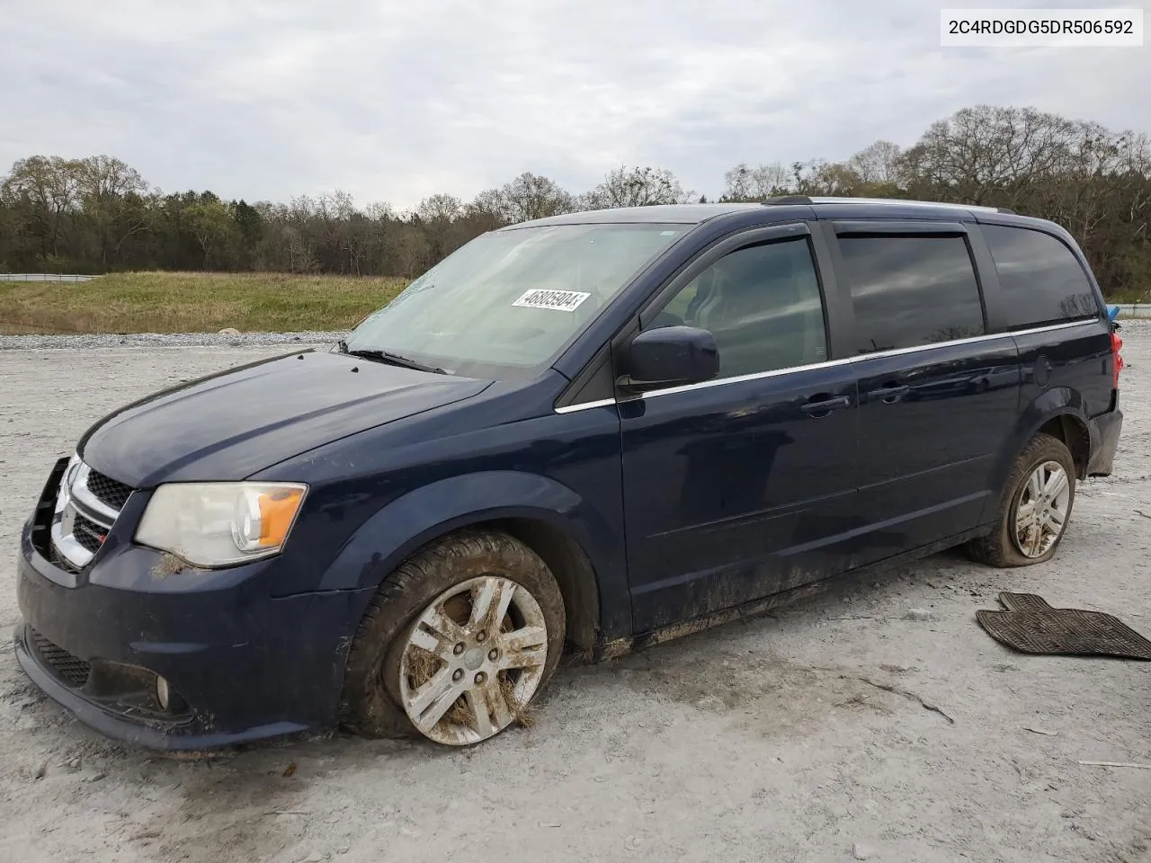 2C4RDGDG5DR506592 2013 Dodge Grand Caravan Crew