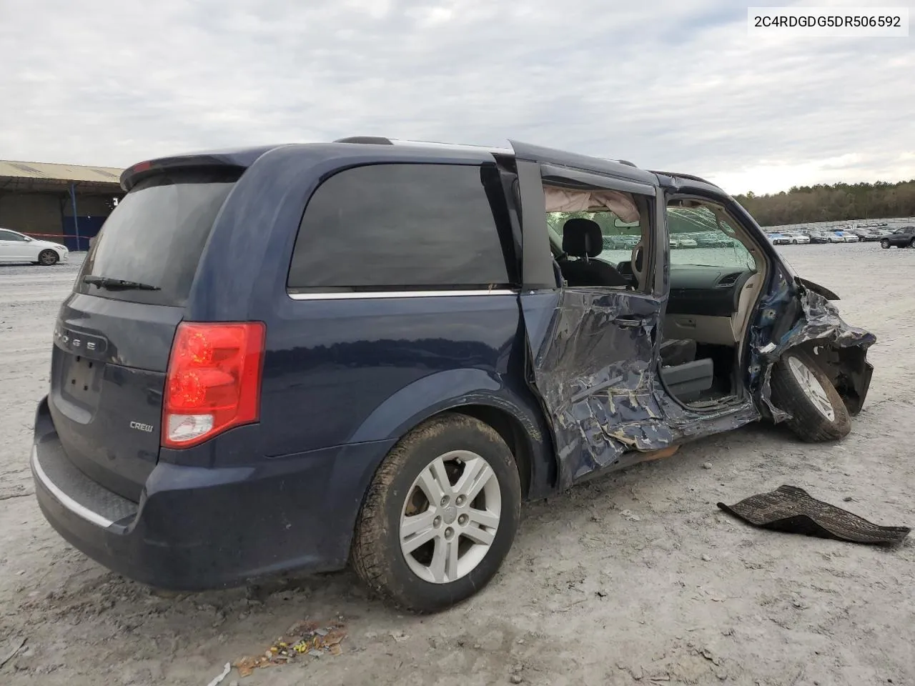 2013 Dodge Grand Caravan Crew VIN: 2C4RDGDG5DR506592 Lot: 46805904