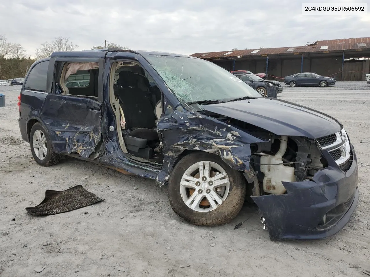 2013 Dodge Grand Caravan Crew VIN: 2C4RDGDG5DR506592 Lot: 46805904