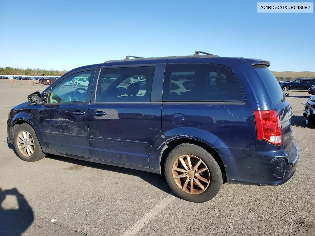 2013 Dodge Grand Caravan Sxt VIN: 2C4RDGCGXDR543087 Lot: 47220014