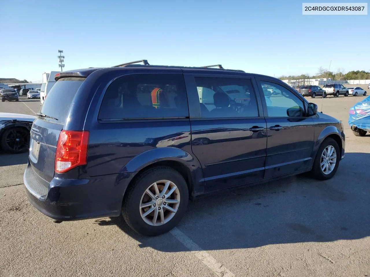 2C4RDGCGXDR543087 2013 Dodge Grand Caravan Sxt