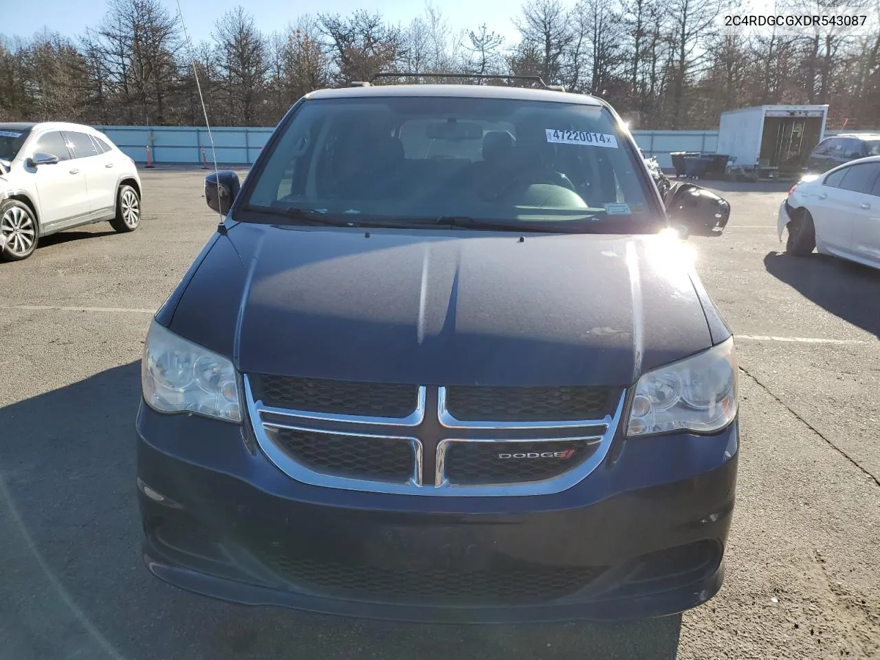 2C4RDGCGXDR543087 2013 Dodge Grand Caravan Sxt