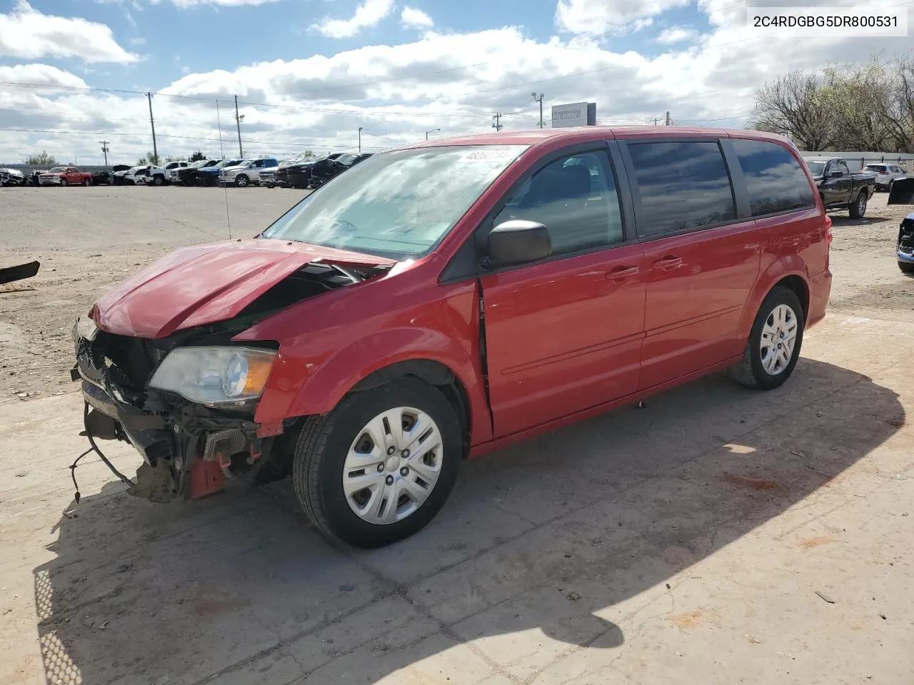 2013 Dodge Grand Caravan Se VIN: 2C4RDGBG5DR800531 Lot: 48260784