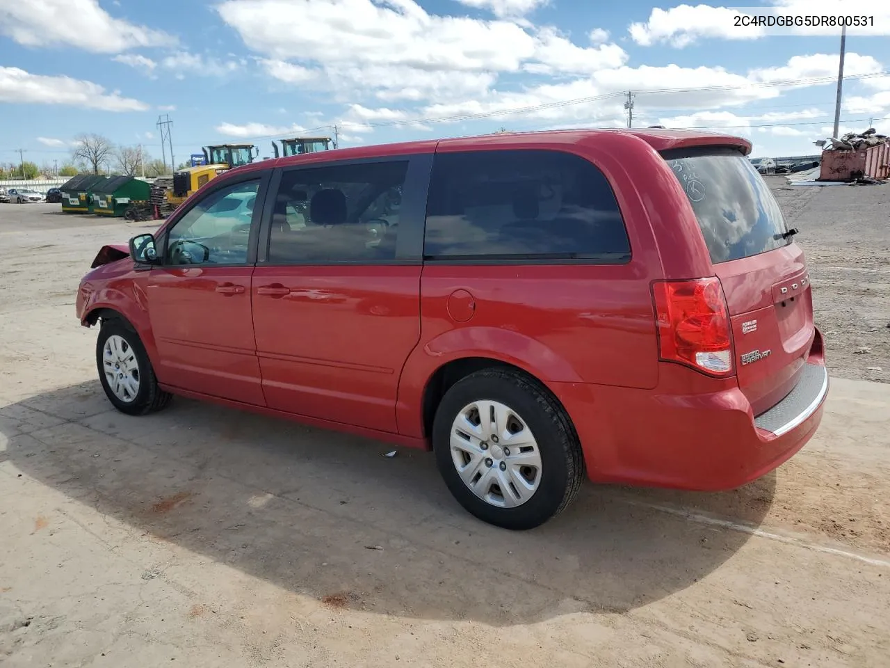 2013 Dodge Grand Caravan Se VIN: 2C4RDGBG5DR800531 Lot: 48260784