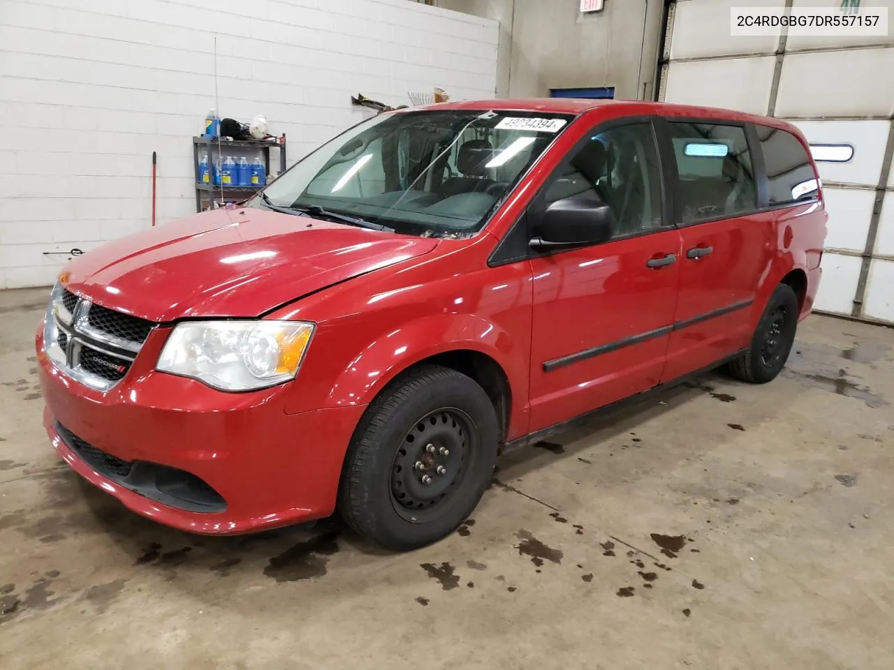 2013 Dodge Grand Caravan Se VIN: 2C4RDGBG7DR557157 Lot: 49234394