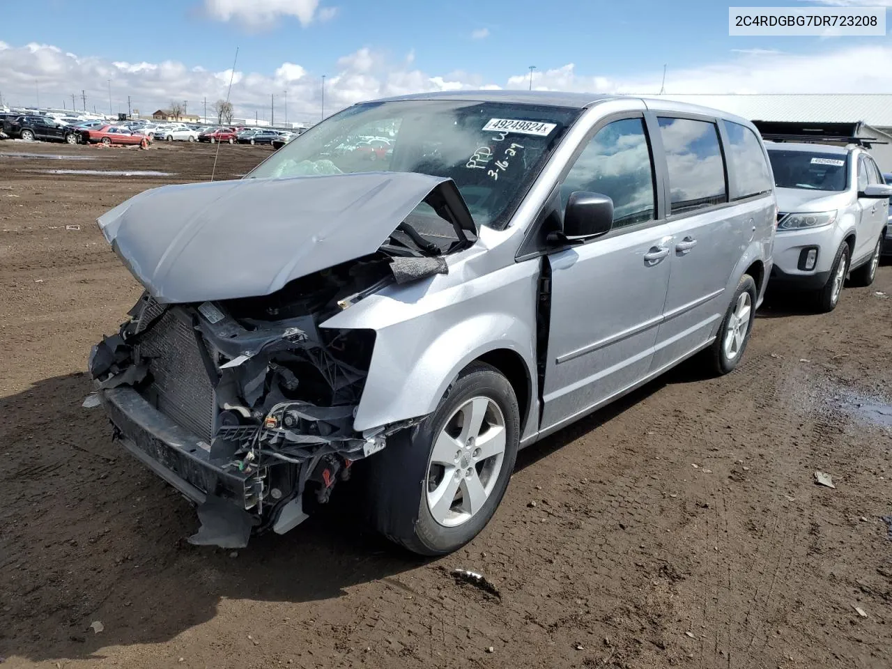 2013 Dodge Grand Caravan Se VIN: 2C4RDGBG7DR723208 Lot: 49249824