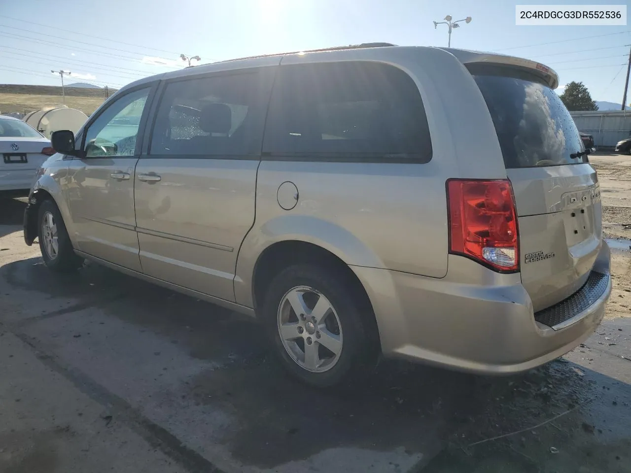 2013 Dodge Grand Caravan Sxt VIN: 2C4RDGCG3DR552536 Lot: 49584394