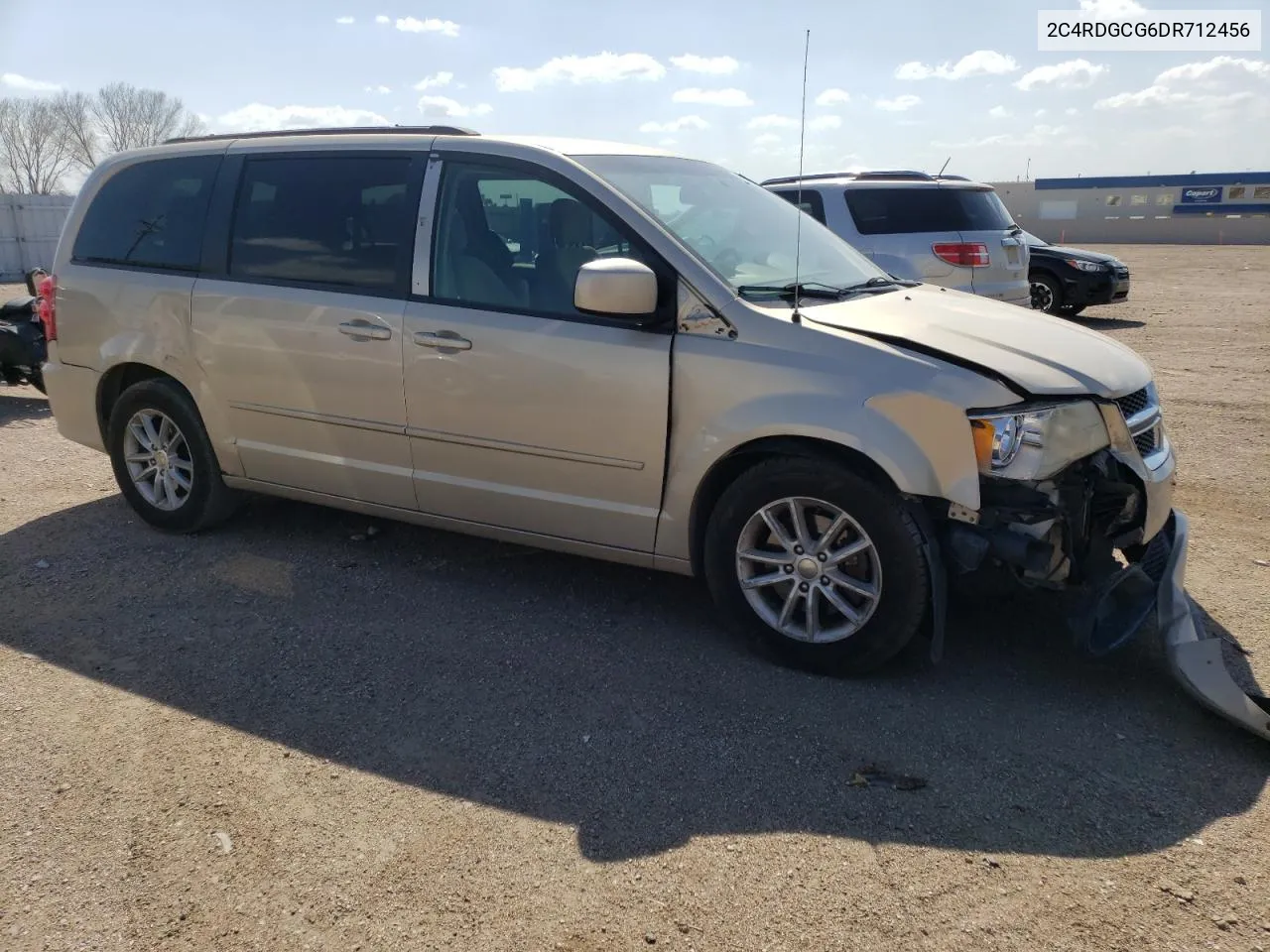 2C4RDGCG6DR712456 2013 Dodge Grand Caravan Sxt