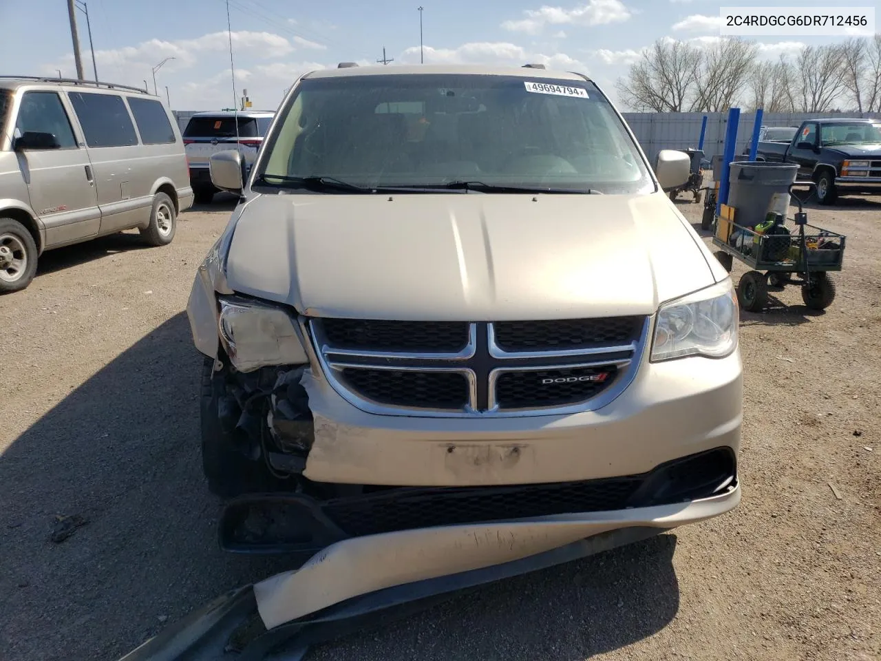 2013 Dodge Grand Caravan Sxt VIN: 2C4RDGCG6DR712456 Lot: 49694794