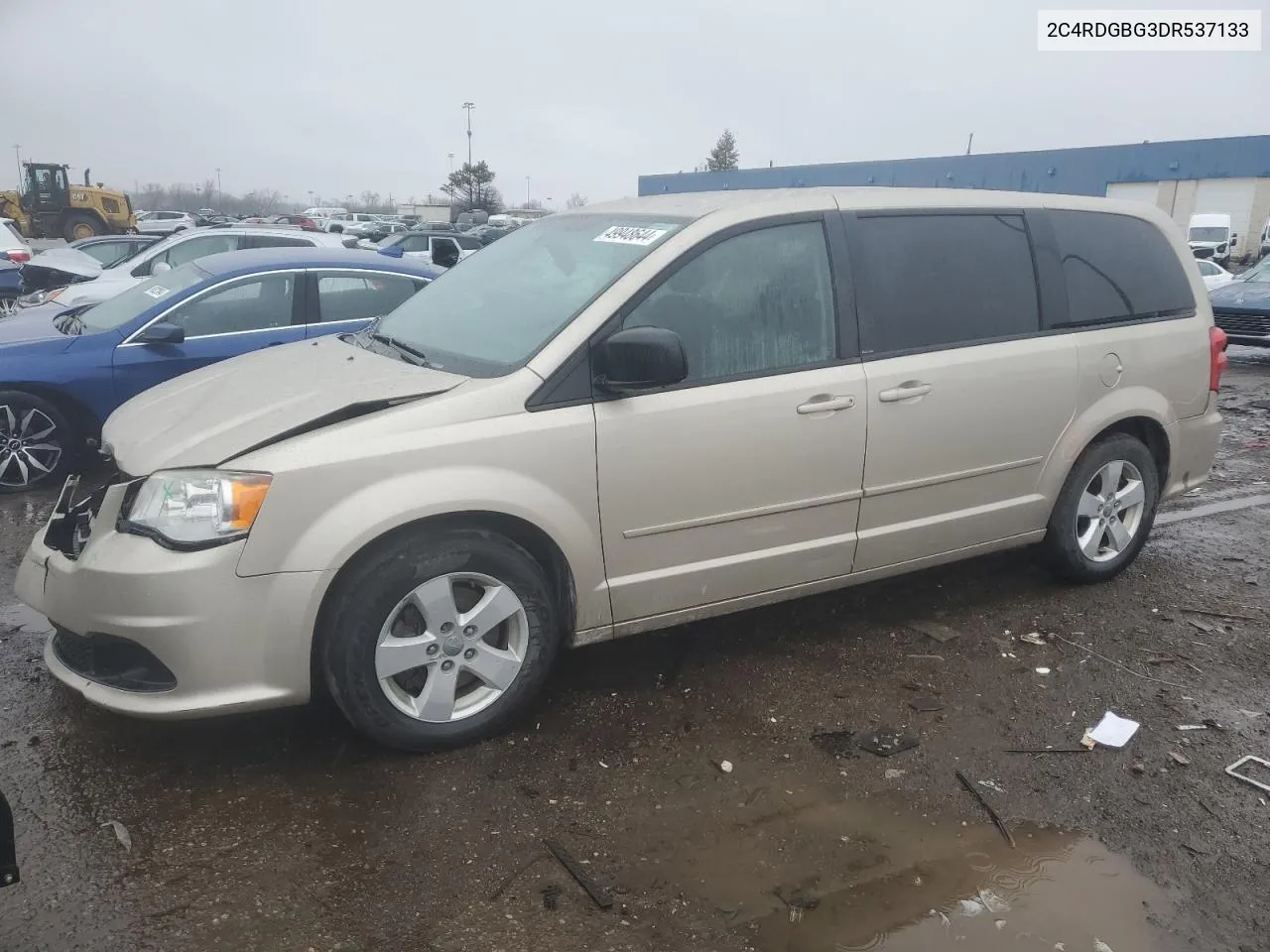 2013 Dodge Grand Caravan Se VIN: 2C4RDGBG3DR537133 Lot: 49948644