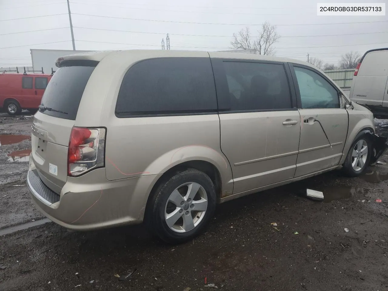 2013 Dodge Grand Caravan Se VIN: 2C4RDGBG3DR537133 Lot: 49948644