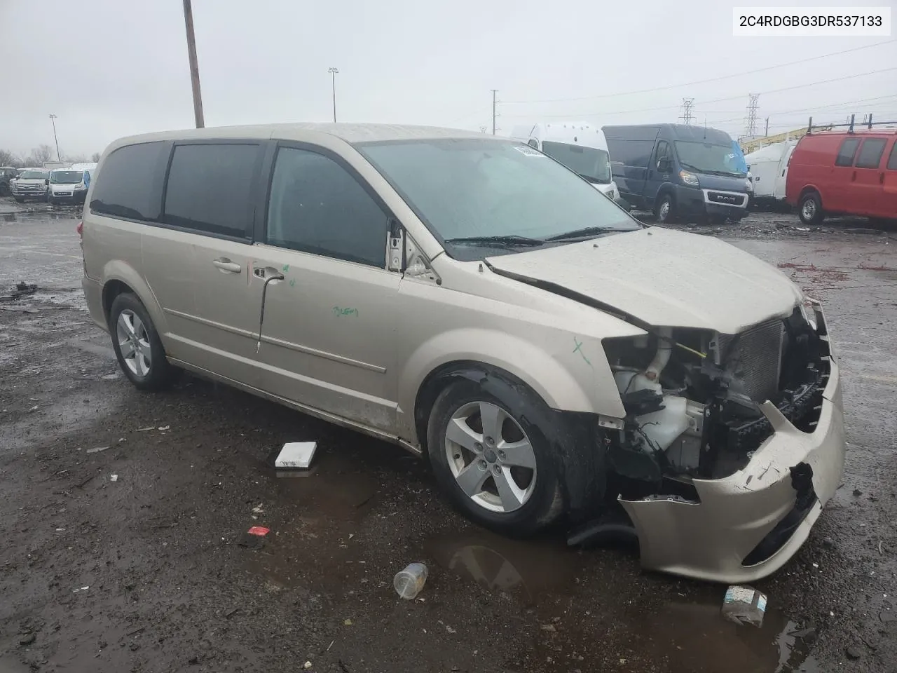 2C4RDGBG3DR537133 2013 Dodge Grand Caravan Se