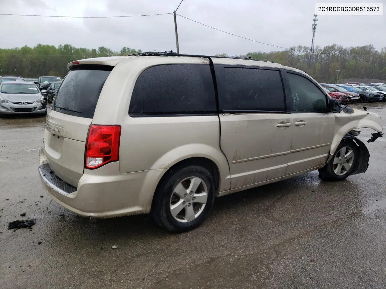 2013 Dodge Grand Caravan Se VIN: 2C4RDGBG3DR516573 Lot: 50523054