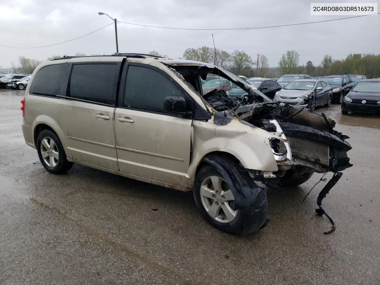 2013 Dodge Grand Caravan Se VIN: 2C4RDGBG3DR516573 Lot: 50523054