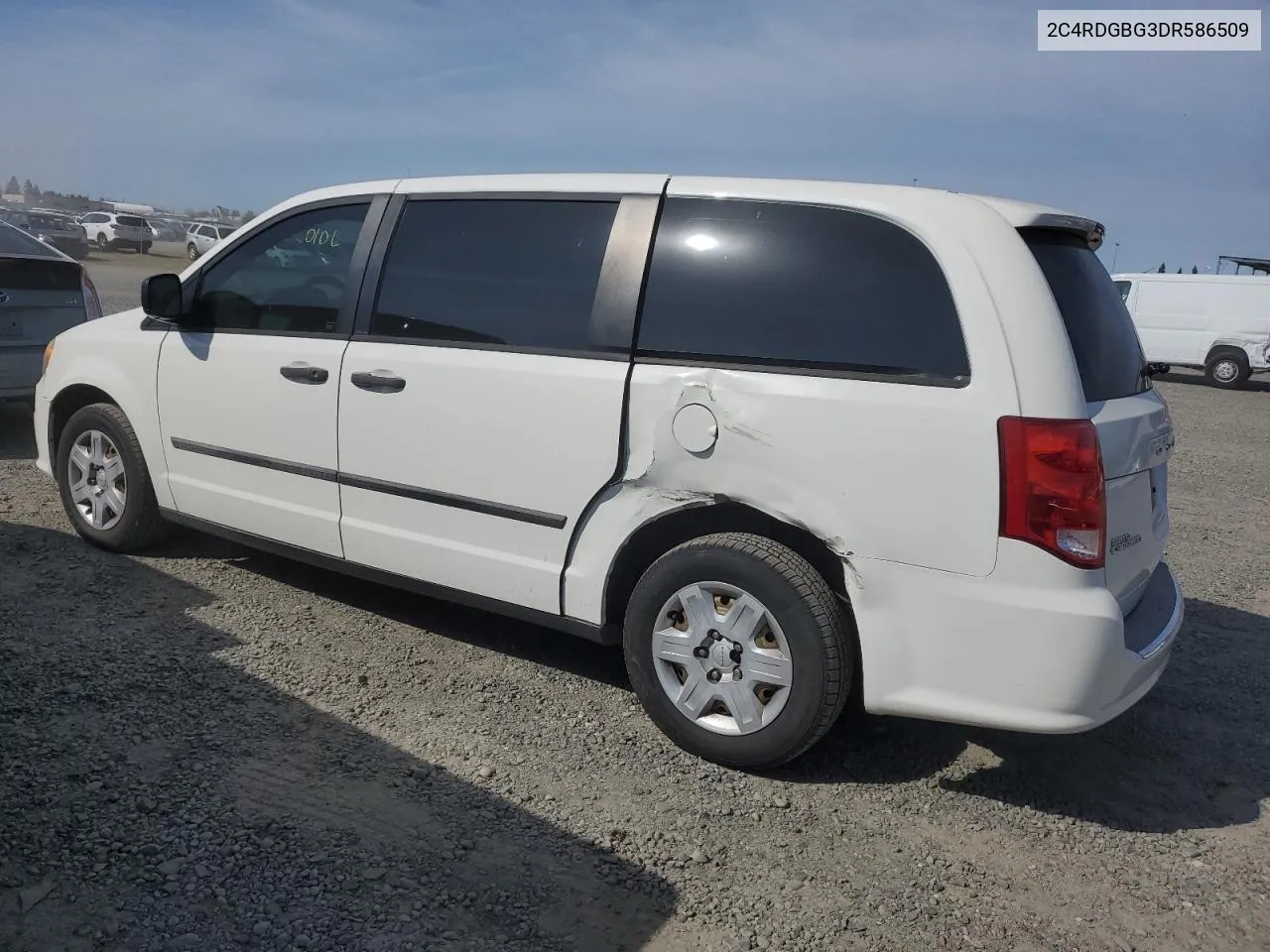 2C4RDGBG3DR586509 2013 Dodge Grand Caravan Se