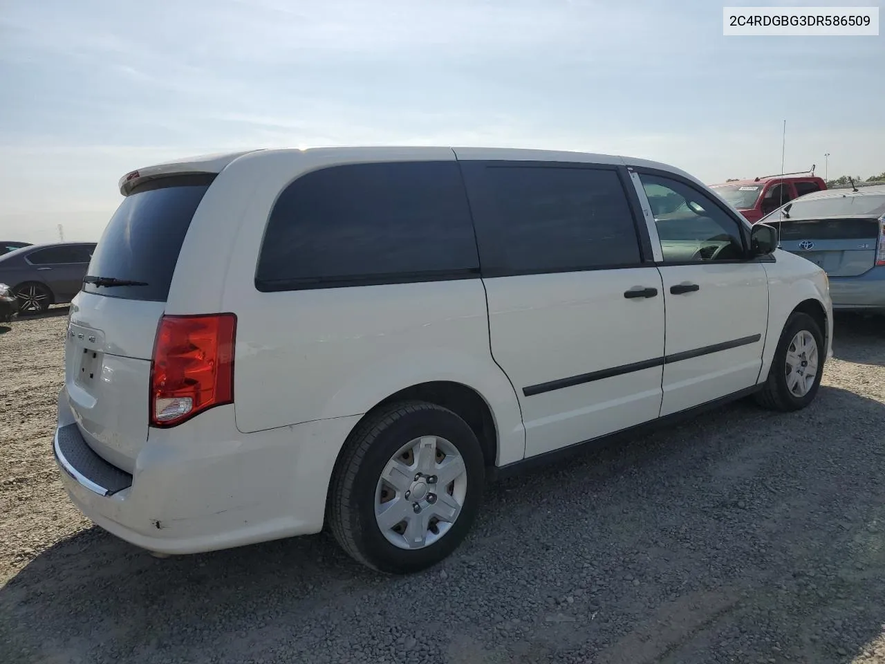 2013 Dodge Grand Caravan Se VIN: 2C4RDGBG3DR586509 Lot: 50634224