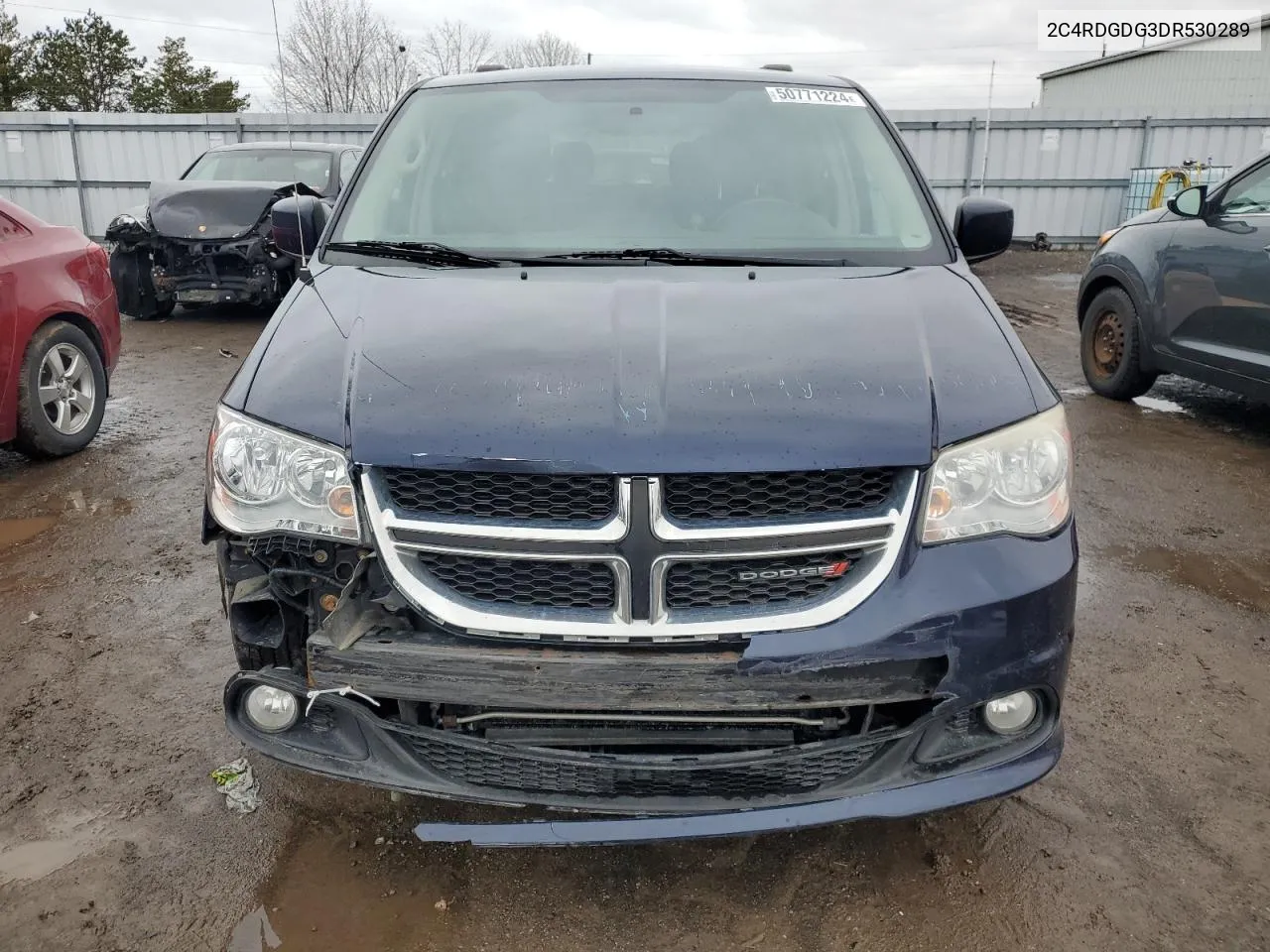 2C4RDGDG3DR530289 2013 Dodge Grand Caravan Crew