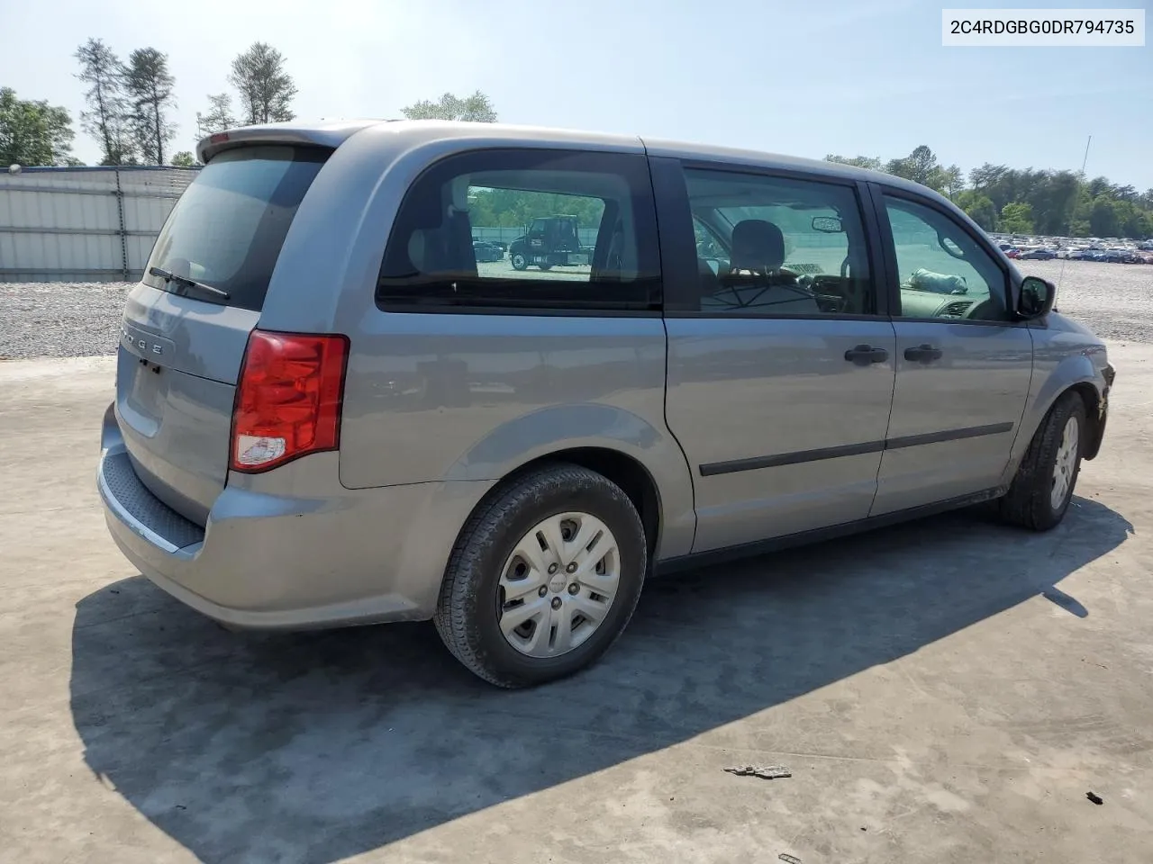 2C4RDGBG0DR794735 2013 Dodge Grand Caravan Se