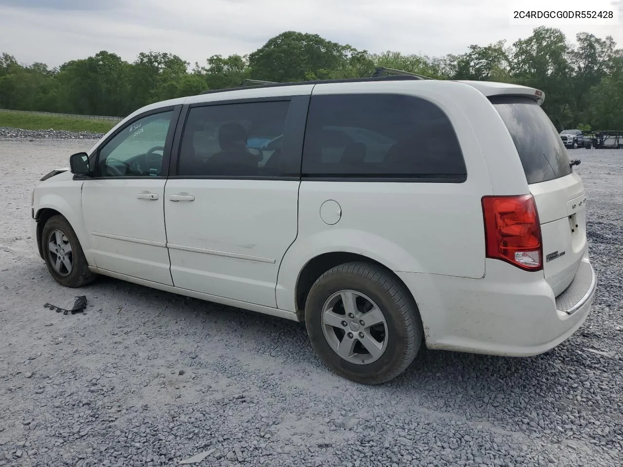 2013 Dodge Grand Caravan Sxt VIN: 2C4RDGCG0DR552428 Lot: 51113114