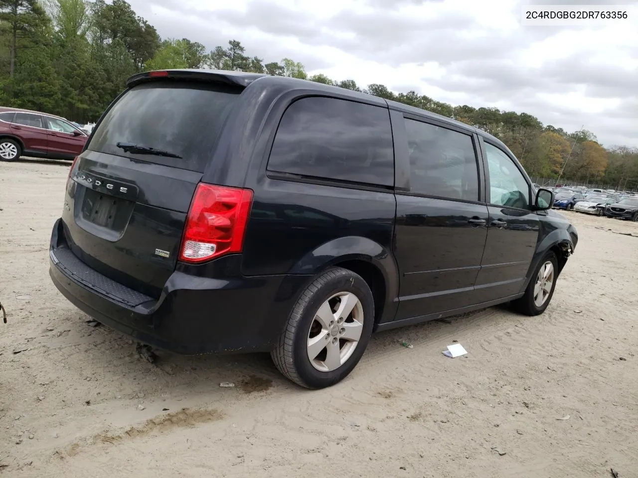 2013 Dodge Grand Caravan Se VIN: 2C4RDGBG2DR763356 Lot: 51350994