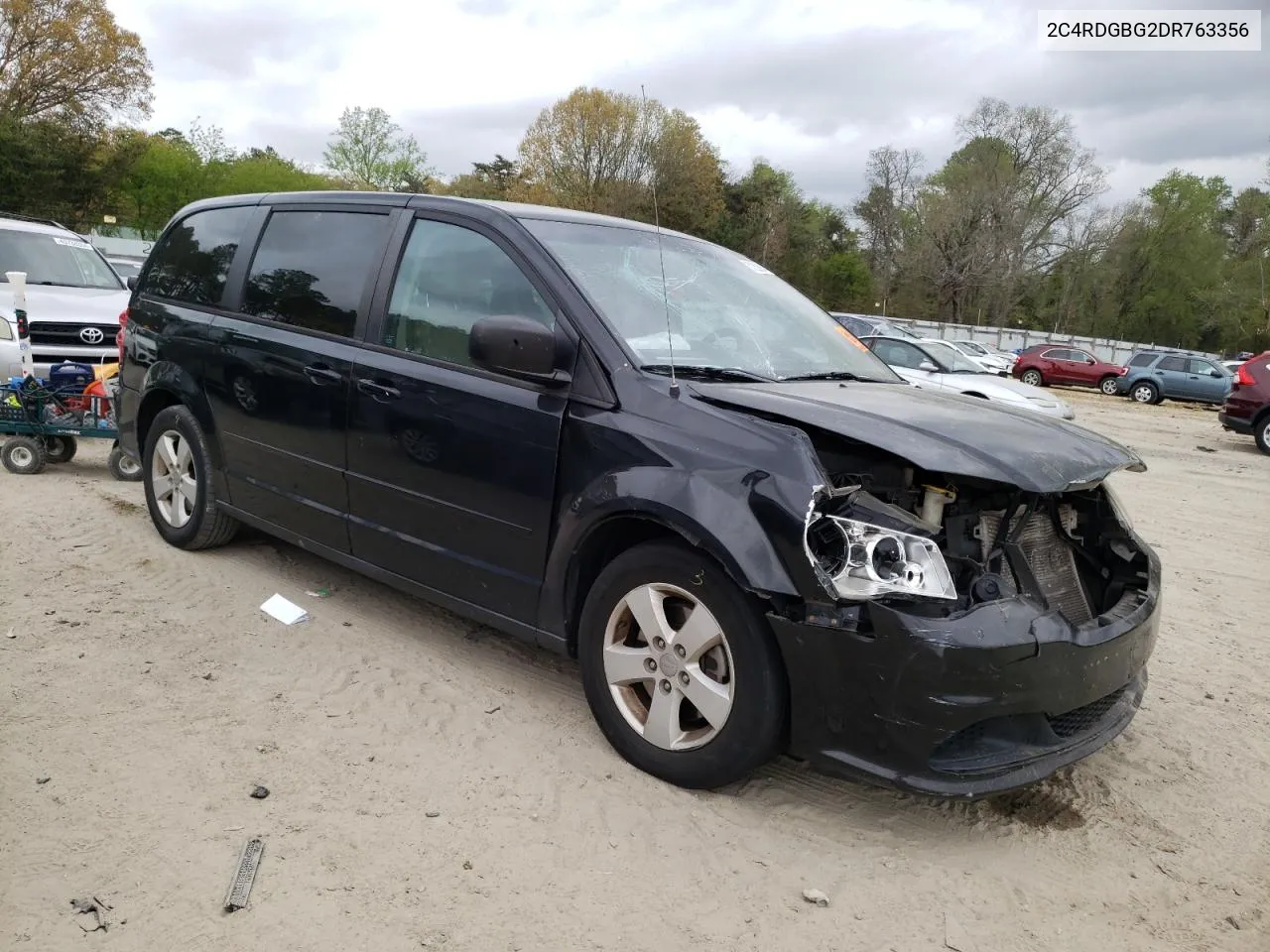 2013 Dodge Grand Caravan Se VIN: 2C4RDGBG2DR763356 Lot: 51350994