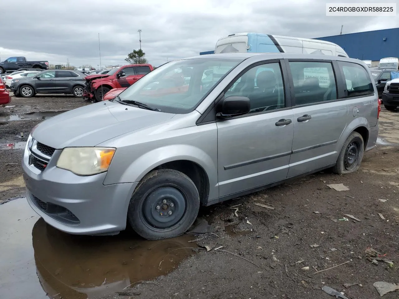 2013 Dodge Grand Caravan Se VIN: 2C4RDGBGXDR588225 Lot: 51993204