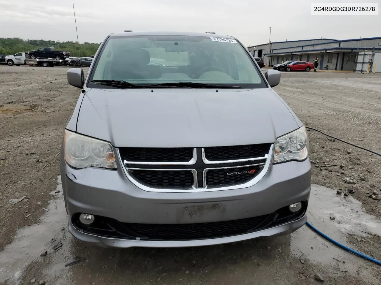 2013 Dodge Grand Caravan Crew VIN: 2C4RDGDG3DR726278 Lot: 52106724