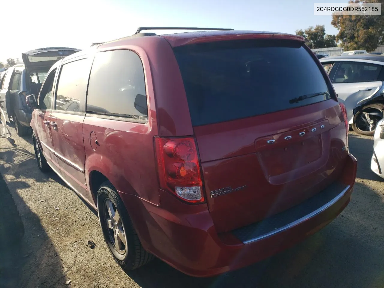 2013 Dodge Grand Caravan Sxt VIN: 2C4RDGCG0DR552185 Lot: 52694364