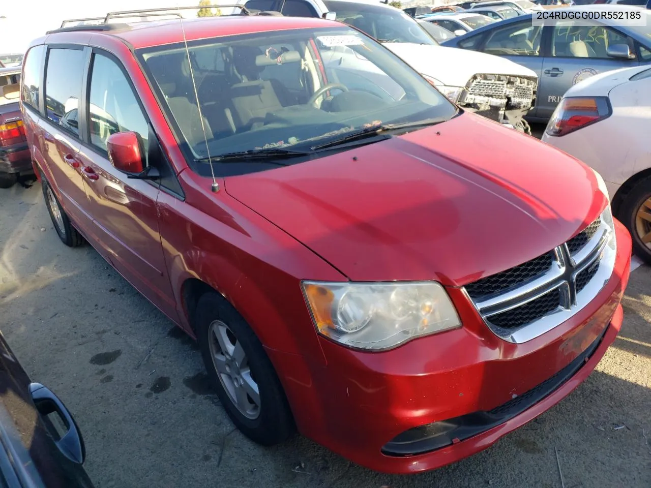 2013 Dodge Grand Caravan Sxt VIN: 2C4RDGCG0DR552185 Lot: 52694364