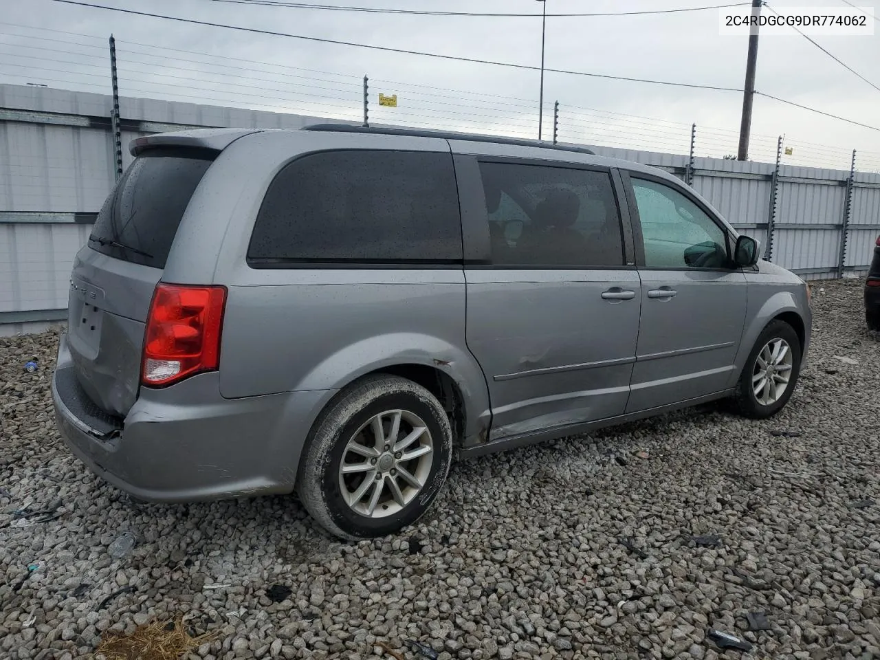 2013 Dodge Grand Caravan Sxt VIN: 2C4RDGCG9DR774062 Lot: 52706314