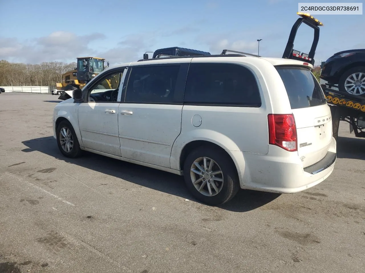 2C4RDGCG3DR738691 2013 Dodge Grand Caravan Sxt