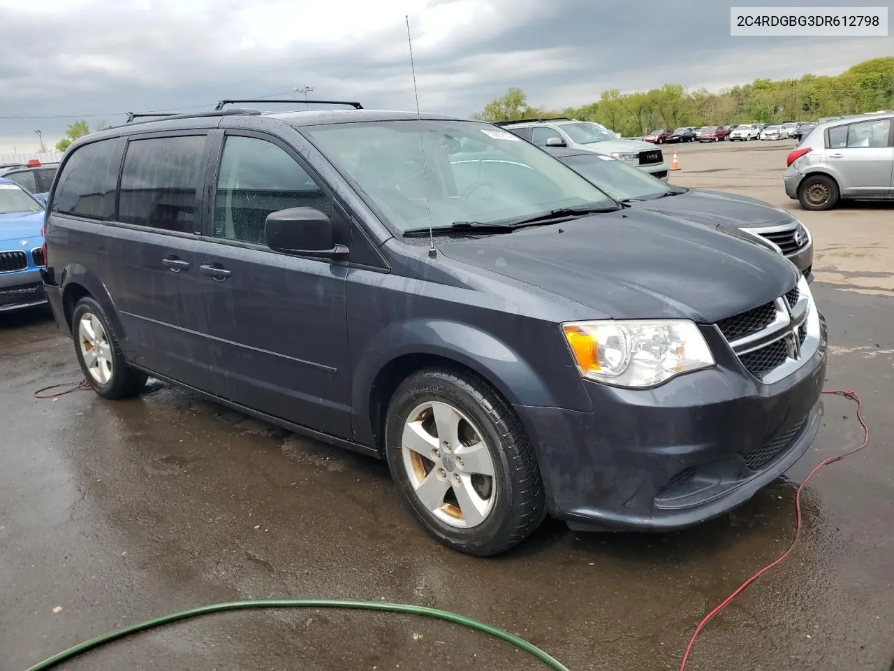 2013 Dodge Grand Caravan Se VIN: 2C4RDGBG3DR612798 Lot: 53007514