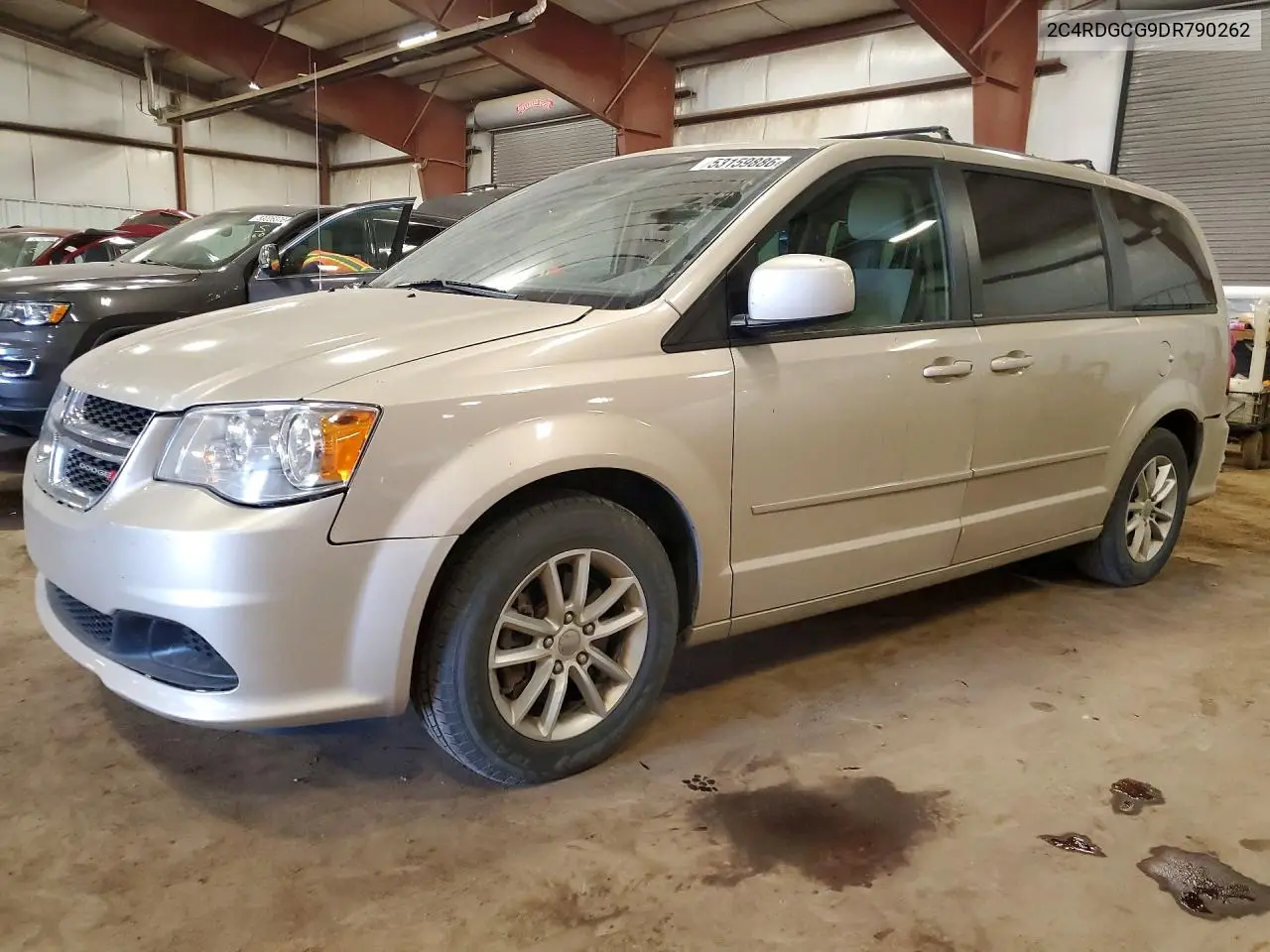 2C4RDGCG9DR790262 2013 Dodge Grand Caravan Sxt