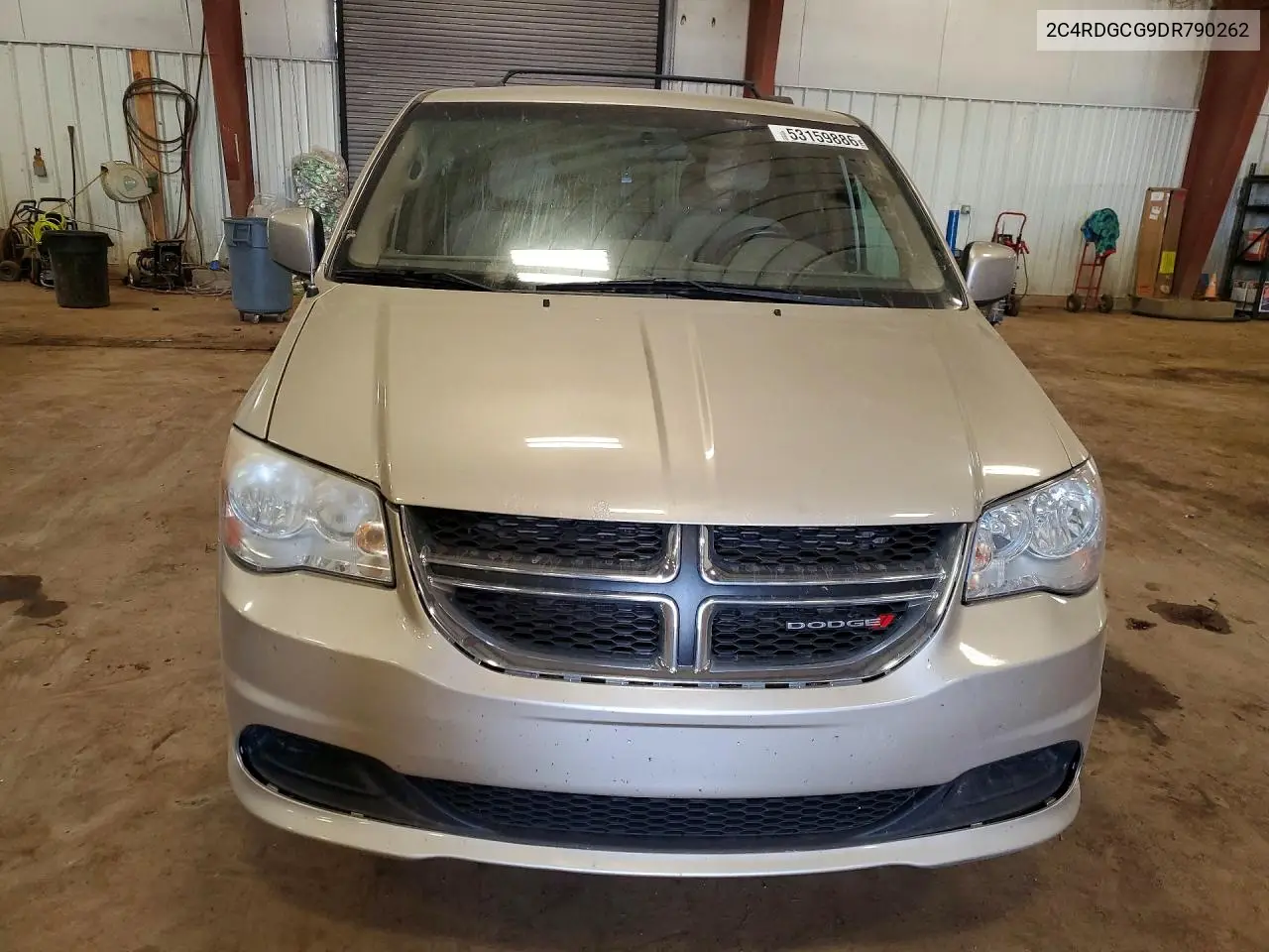 2C4RDGCG9DR790262 2013 Dodge Grand Caravan Sxt