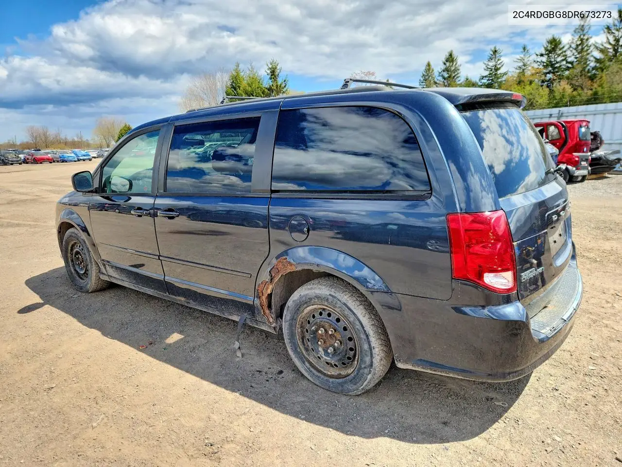 2C4RDGBG8DR673273 2013 Dodge Grand Caravan Se