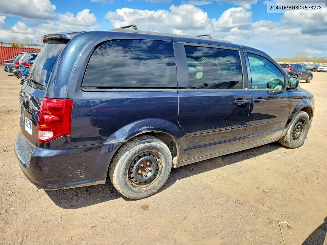 2C4RDGBG8DR673273 2013 Dodge Grand Caravan Se