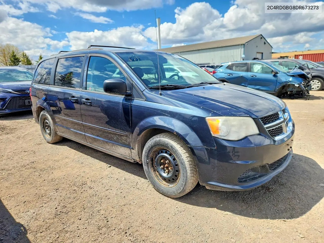 2C4RDGBG8DR673273 2013 Dodge Grand Caravan Se