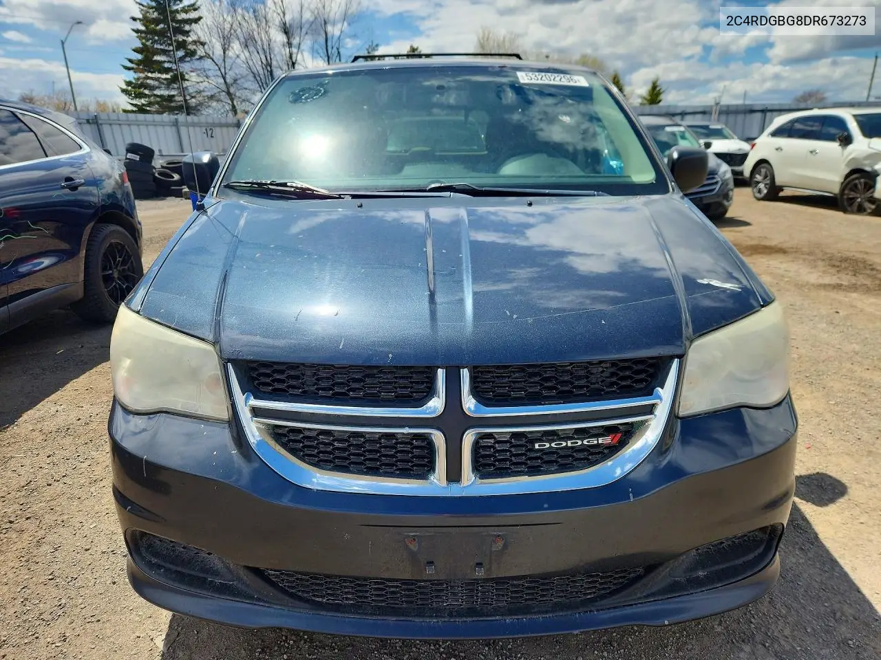 2C4RDGBG8DR673273 2013 Dodge Grand Caravan Se