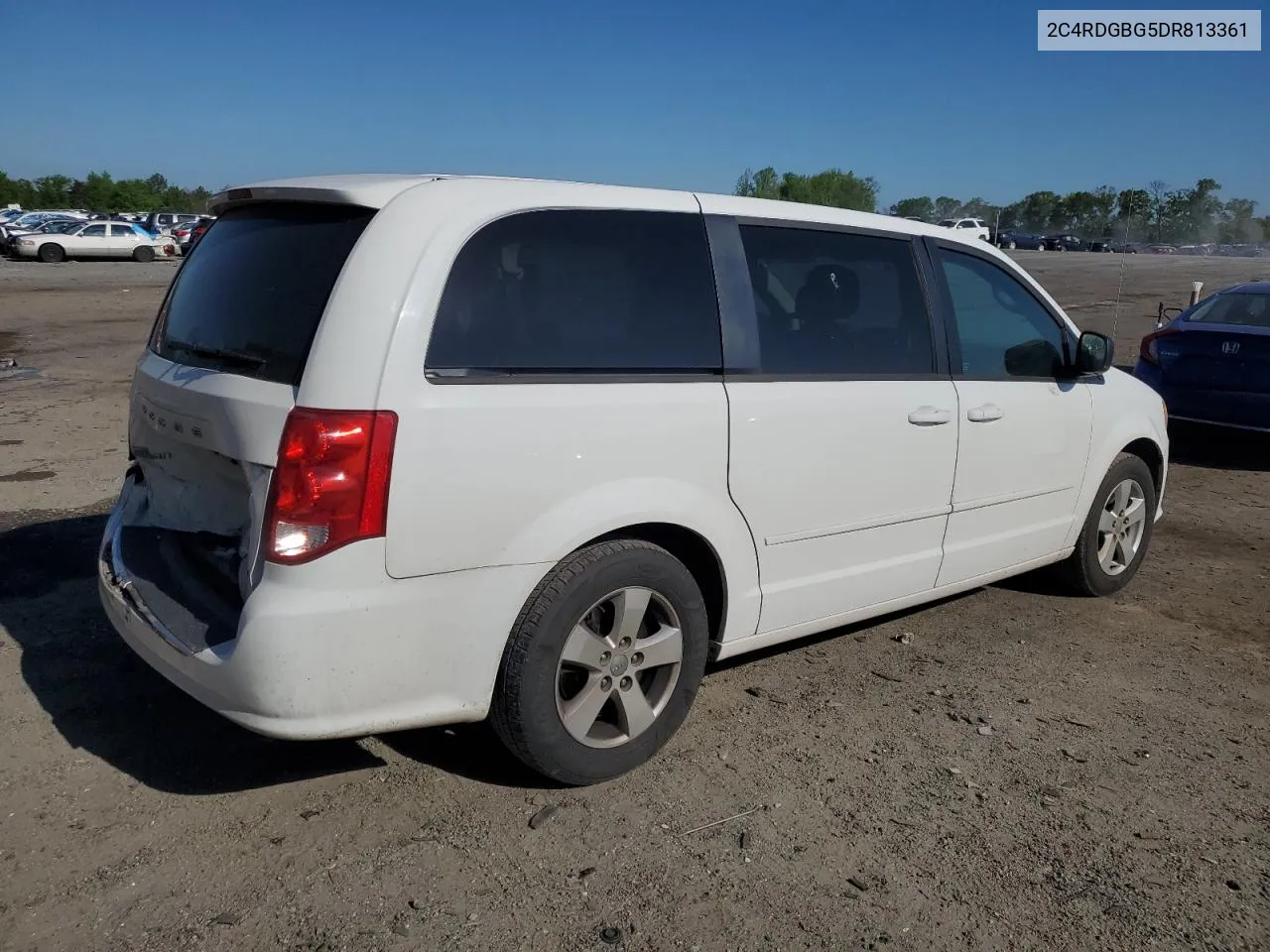 2013 Dodge Grand Caravan Se VIN: 2C4RDGBG5DR813361 Lot: 53229104