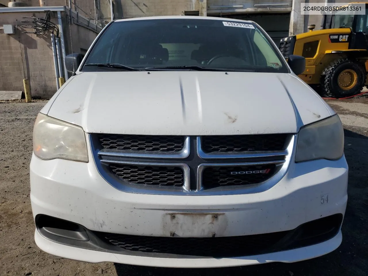 2013 Dodge Grand Caravan Se VIN: 2C4RDGBG5DR813361 Lot: 53229104