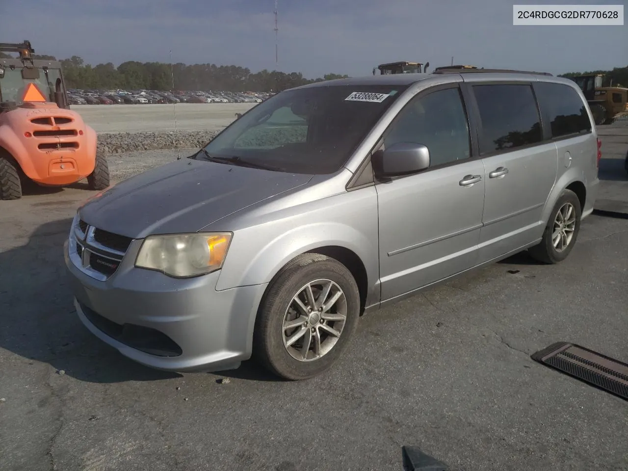 2013 Dodge Grand Caravan Sxt VIN: 2C4RDGCG2DR770628 Lot: 53288064